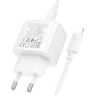 Мережевий зарядний пристрій HOCO CS54A Surplus PD20W+QC3.0 charger set(C to iP)
