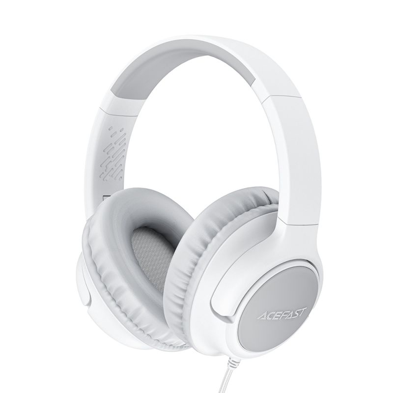 Навушники дротові ACEFAST  H18 wired headset for kids Grey White