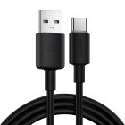 Кабель ACEFAST C25-04 USB-A to USB-C silicone charging data cable Black