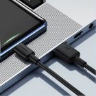 Кабель ACEFAST C25-04 USB-A to USB-C silicone charging data cable Black