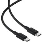 Кабель ACEFAST C25-03 USB-C to USB-C silicone charging data cable Black