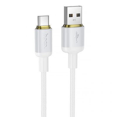 Кабель HOCO X128 Benefit charging data cable Type-C White