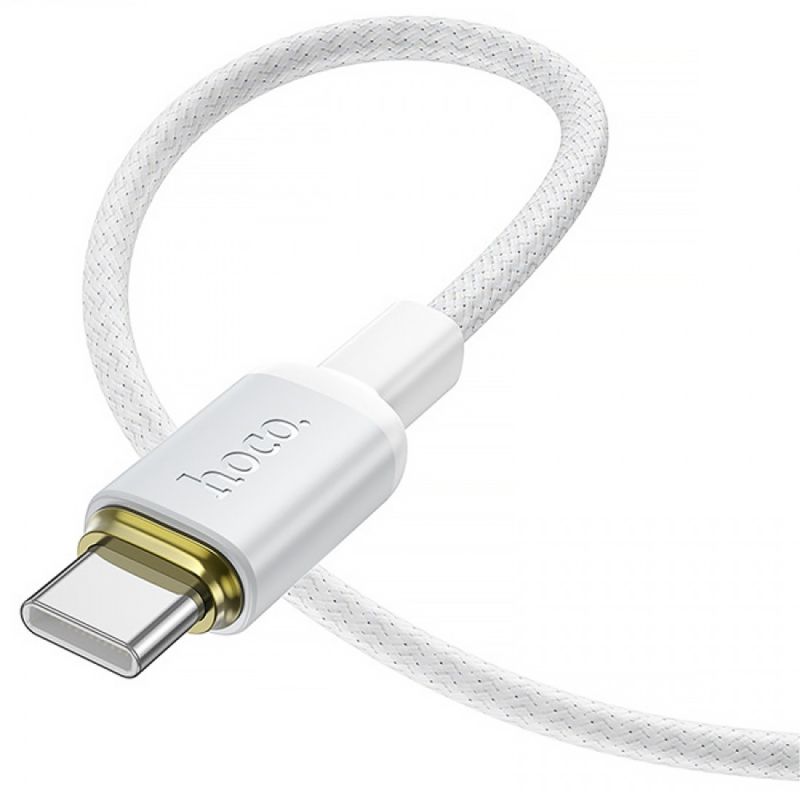 Кабель HOCO X128 Benefit charging data cable Type-C White