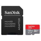 Карта пам'яті microSDHC (UHS-1) SanDisk Ultra 32Gb class 10 A1 (120Mb/s) (adapter SD) Imaging Packaging