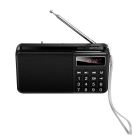 Портативне радіо HOCO HI50 Portable radio, 5W, Black
