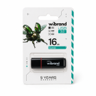Флеш-накопичувач Wibrand USB 3.2 Gen1 Scarab 16GB Black