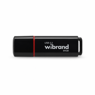 Флеш-накопичувач Wibrand USB 3.2 Gen1 Scarab 64GB Black