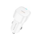 Автомобільний зарядний пристрій BOROFONE BZ34A Cloud single port PD20W car charger White