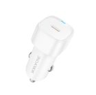 Автомобільний зарядний пристрій BOROFONE BZ34A Cloud single port PD20W car charger White