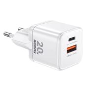 Мережевий зарядний пристрій REMAX Kings 20W A+C Charger  CA-18(AC20W)  EU-white