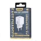 Мережевий зарядний пристрій REMAX Kings 20W A+C Charger  CA-18(AC20W)  EU-white