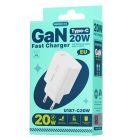 Мережевий зарядний пристрій REMAX GaN Fast charging 1C Charger U187-C20W  EU
