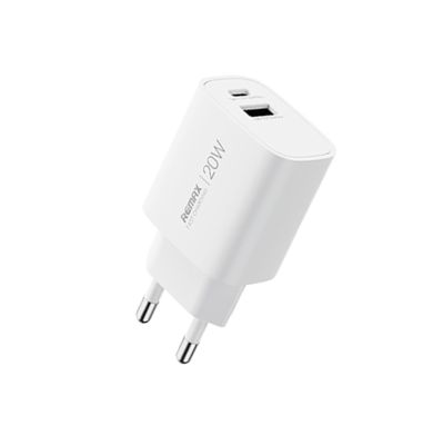 Мережевий зарядний пристрій REMAX GaN Fast Charging Charger A+C U187-AC20W EU