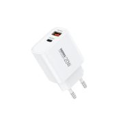 Мережевий зарядний пристрій REMAX Kiddy Series 20W A+C Fast Charger RP-U120 EU-White