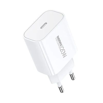 Мережевий зарядний пристрій REMAX Kiddy Series 20W 1C Fast Charger RP-U133 EU-White