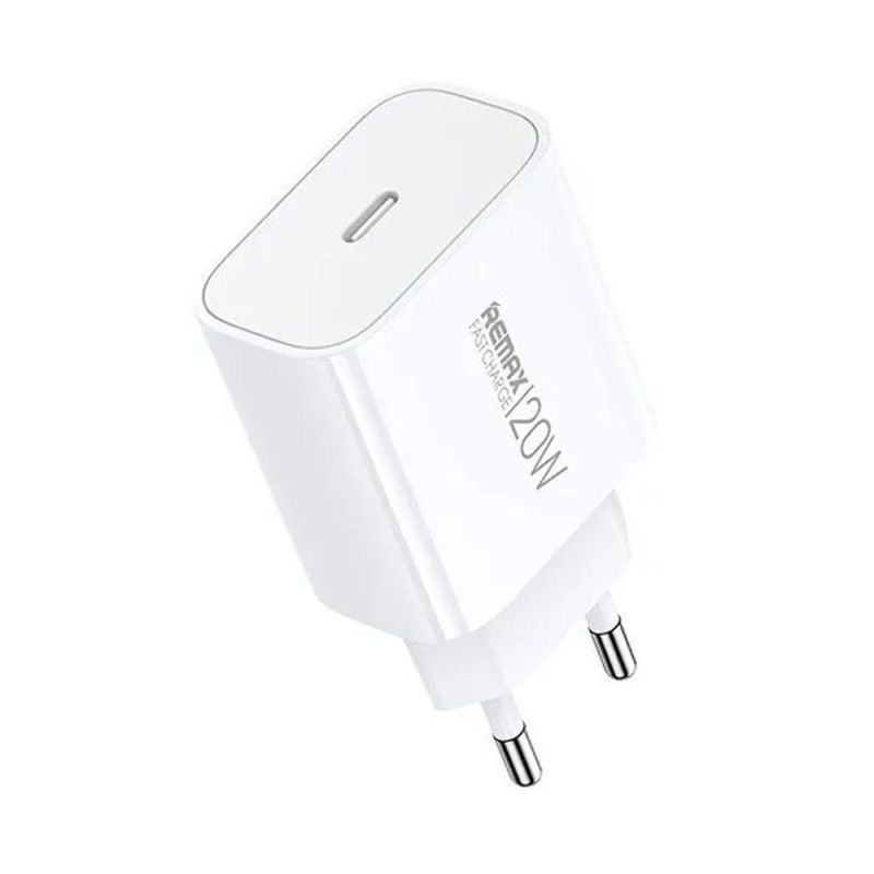 Мережевий зарядний пристрій REMAX Kiddy Series 20W 1C Fast Charger RP-U133 EU-White