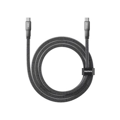 Кабель REMAX Pisces Series  Zinc Alloy Braided Data Cable CB37 1.2M (C-C) 100W