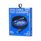 Кабель REMAX Phantom  aluminum alloy light fast charging braided data cable 1.2M  CB01(C-C)