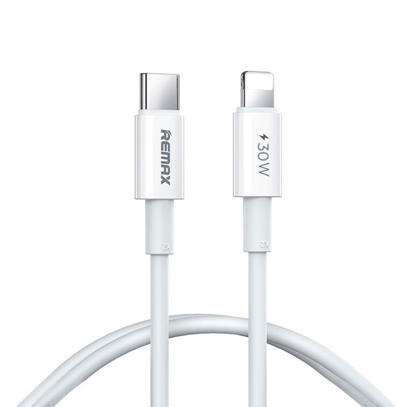 Кабель REMAX  Dofon Series 30W PD Fast Charging  Data Cable 1M RC-C026   (C-L) White