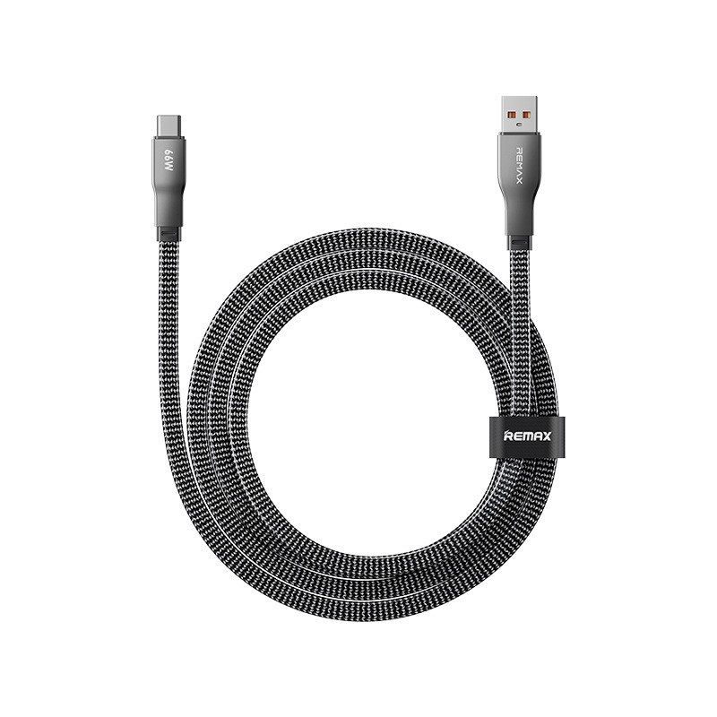 Кабель REMAX Pisces Series  Zinc Alloy Braided Data Cable CB37 1.2M (A-C)-66W