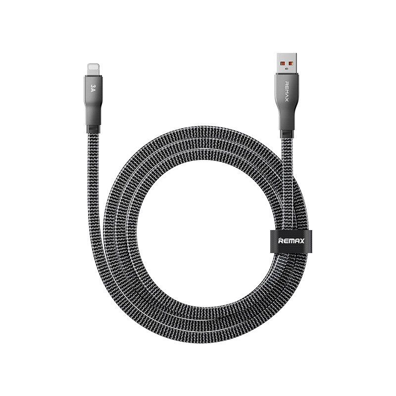 Кабель REMAX Pisces Series  Zinc Alloy Braided Data Cable CB37 1.2M (A-L)-3A