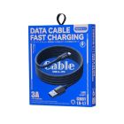 Кабель REMAX Phantom  aluminum alloy light fast charging braided data cable 1.2M CB01(A-L)