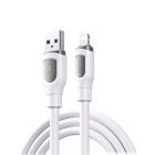 Кабель REMAX Ruinay Series 2.4A Fast Charging Data Cable 1M RC-C113  A-L-White