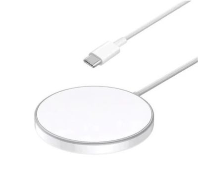 Бездротовий зарядний пристрій REMAX Jinga Series 15W Magnetic Wireless Fast Charger  RP-W58 White
