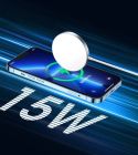 Бездротовий зарядний пристрій REMAX Jinga Series 15W Magnetic Wireless Fast Charger  RP-W58 White