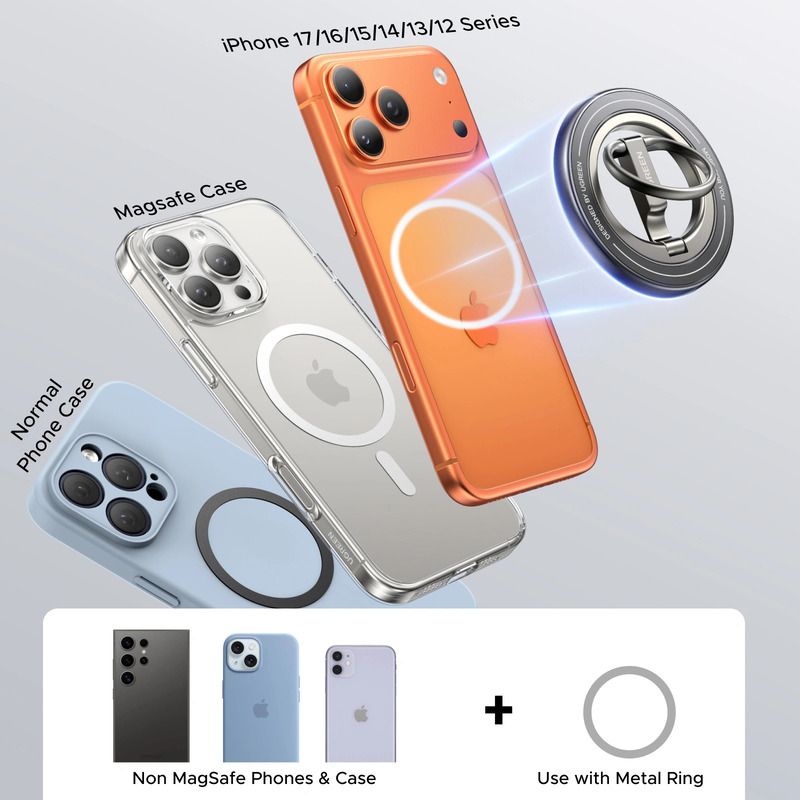 Тримач для телефону UGREEN LP945 Magnetic Phone Ring Holder