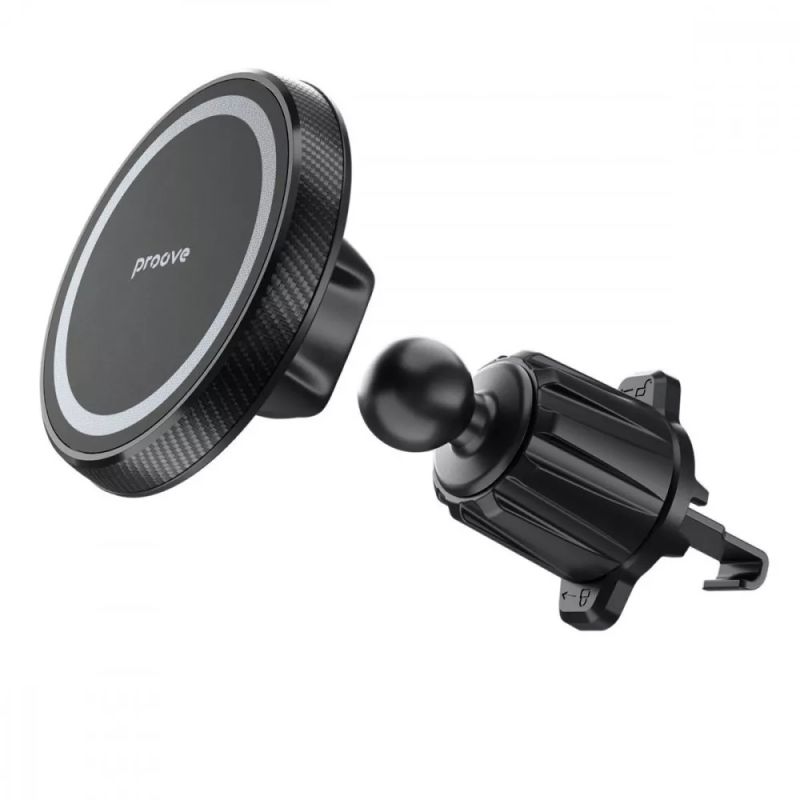 Автотримач Proove Carbon Magnetic (Чорний)