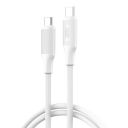 Кабель XO PD Type-C to Type-C NB-Q265B 60W/1m White