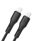 Кабель XO PD Type-C to Type-C NBQ231B 60W 1m Black
