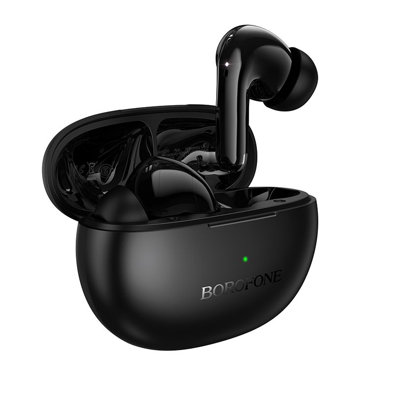 Бездротові навушники TWS BOROFONE FQ16 Star ANC+ENC smart AI translation headset(App) Black