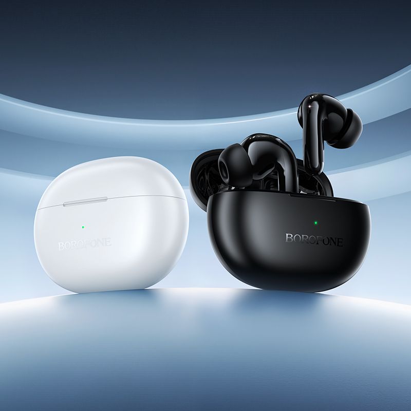 Бездротові навушники TWS BOROFONE FQ16 Star ANC+ENC smart AI translation headset(App) Black