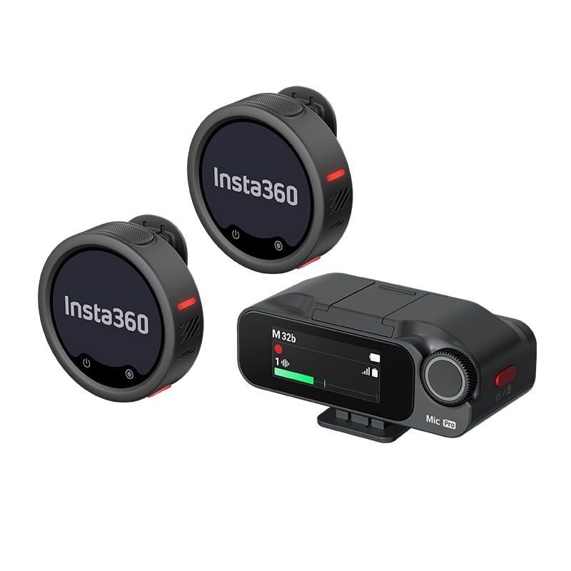 Мікрофонна радіосистема Insta360 Mic Pro (2TX+1RX)