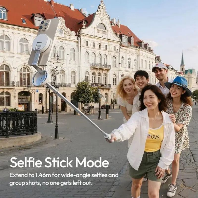 Штатив Ulanzi MT85 Automatic Phone Tripod Magsafe, 33*150см White