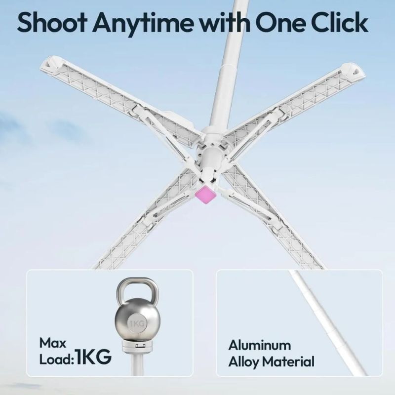 Штатив Ulanzi MT85 Automatic Phone Tripod Magsafe, 33*150см White
