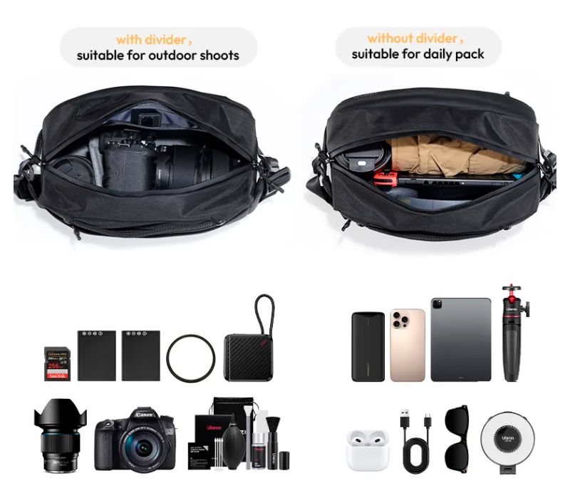 Сумка Ulanzi PB038 Travel Sling Bag V2