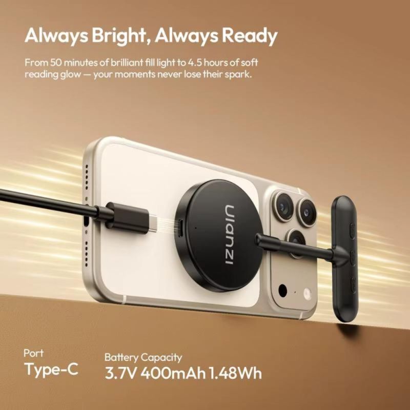 Накамерне світло Ulanzi M10 Magnetic Flexible Phone Light