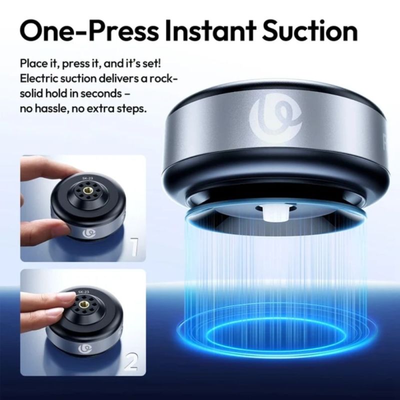 Присоска електрична Ulanzi SK-23 Electric Suction Base with 1/4" Screw