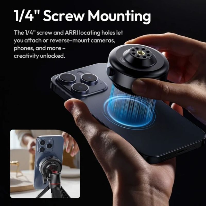 Присоска електрична Ulanzi SK-23 Electric Suction Base with 1/4" Screw