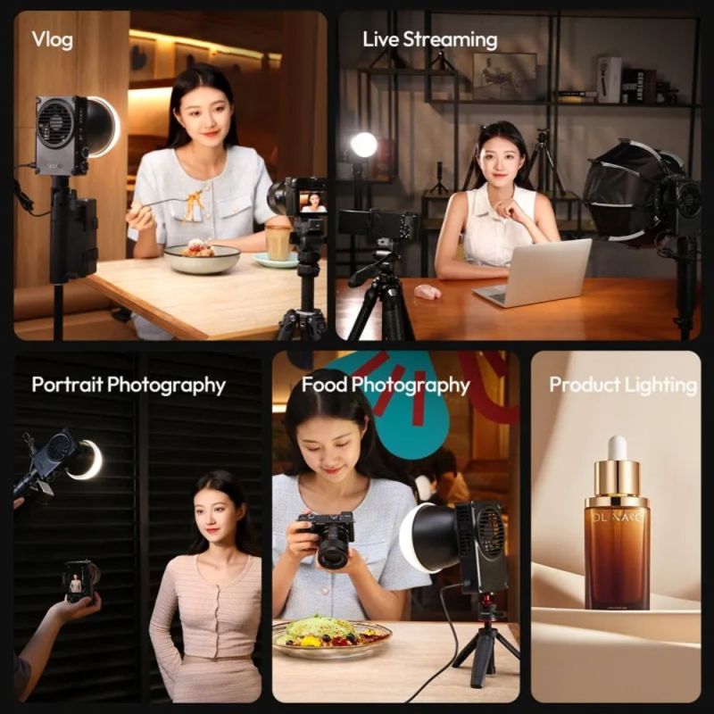 Відеосвітло Ulanzi C01 100W COB Portable Fill Light with Condenser Lens