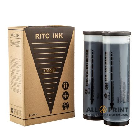 Фарба Riso GR/RC/RA  чорна, Rito