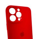 Чохол для смартфона Silicone Full Case AA Camera Protect for Apple iPhone 16 Pro Max 11,Red