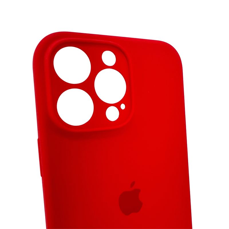 Чохол для смартфона Silicone Full Case AA Camera Protect for Apple iPhone 16 Pro Max 11,Red