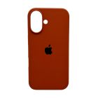 Чохол для смартфона Silicone Full Case AA Open Cam for Apple iPhone 16 42,Saddle Brown