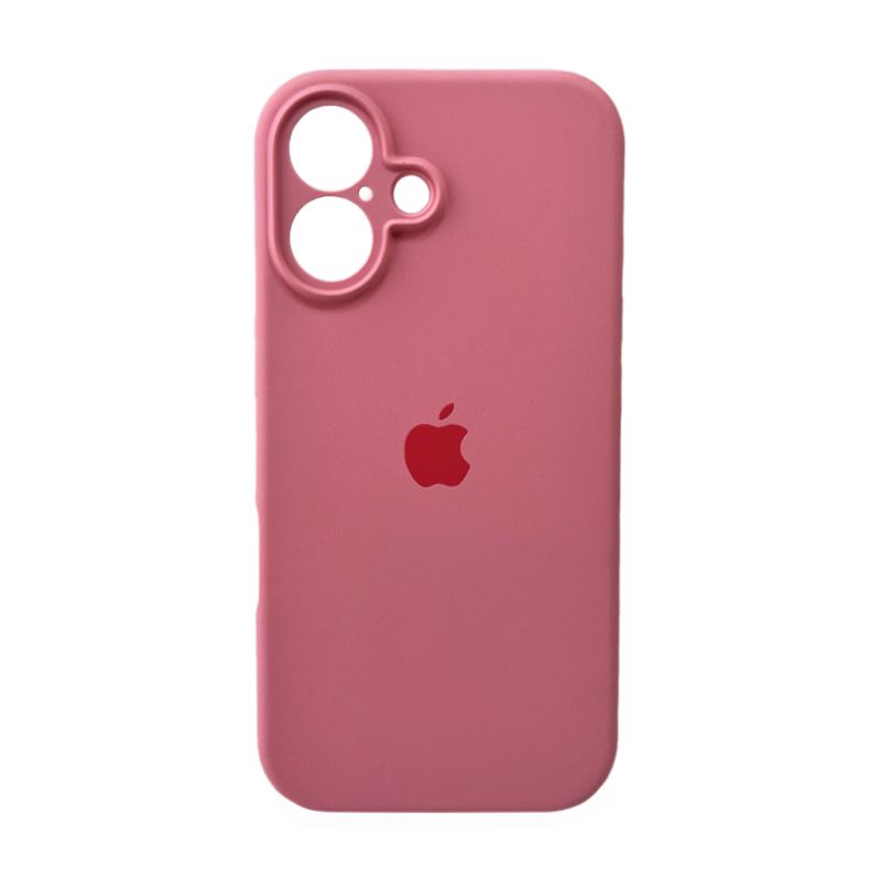 Чохол для смартфона Silicone Full Case AA Camera Protect for Apple iPhone 16 6,Light Pink