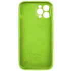 Чохол для смартфона Silicone Full Case AA Camera Protect for Apple iPhone 11 Pro Max 24,Shiny Green