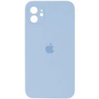 Чохол для смартфона Silicone Full Case AA Camera Protect for Apple iPhone 11 27,Mist Blue